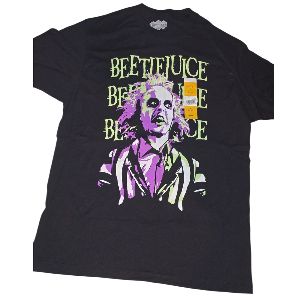 Beetlejuice Graphic Tee - Black